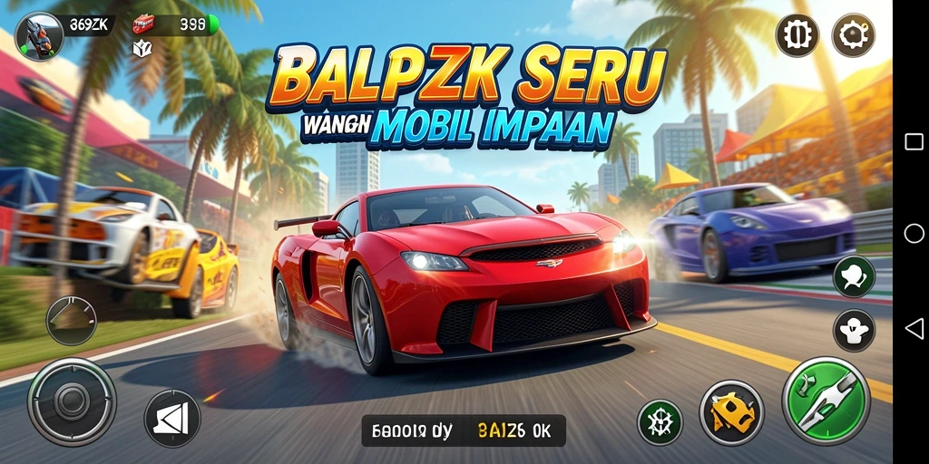 Gameplay Racing yang mendebarkan dan penuh tantangan di 369ZK.