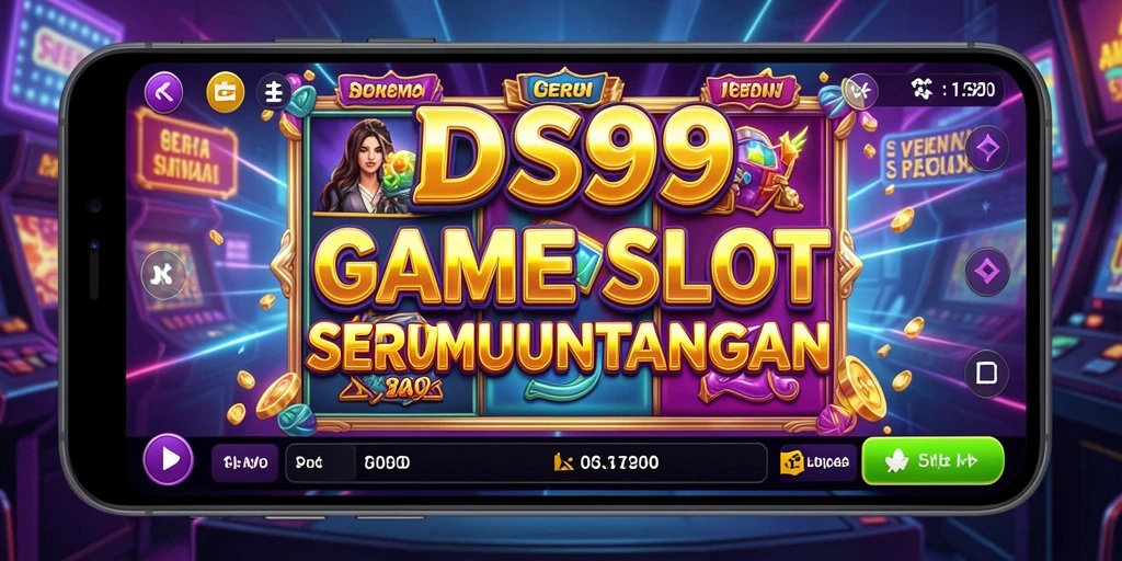 Tampilan gameplay DS99 yang menakjubkan dan penuh warna.