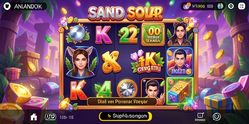 Tampilan menarik dari gameplay Slot IN22 dengan efek visual memukau.
