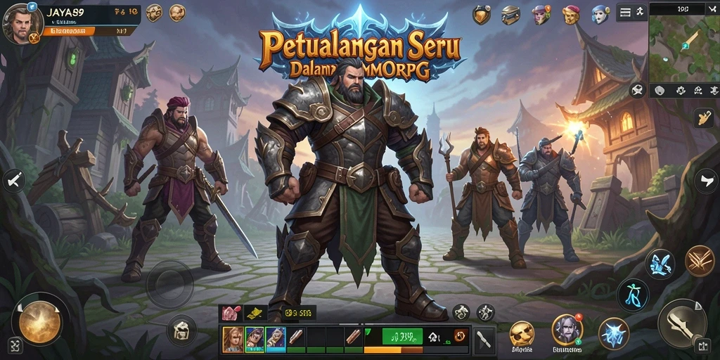 Gameplay menarik saat menjelajahi dunia fantasi JAYA89.