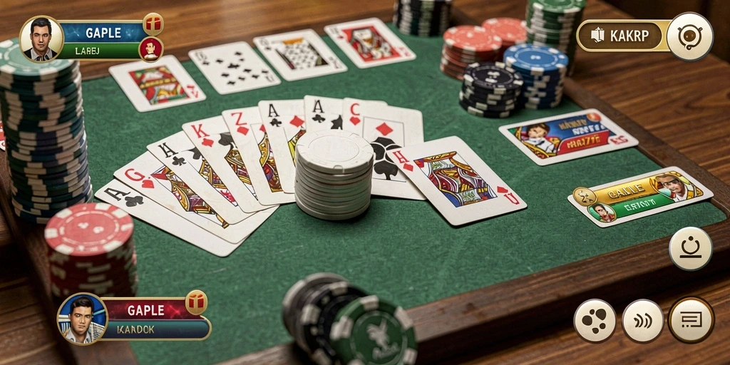 Tampilan gameplay seru KAKRP yang menarik perhatian.