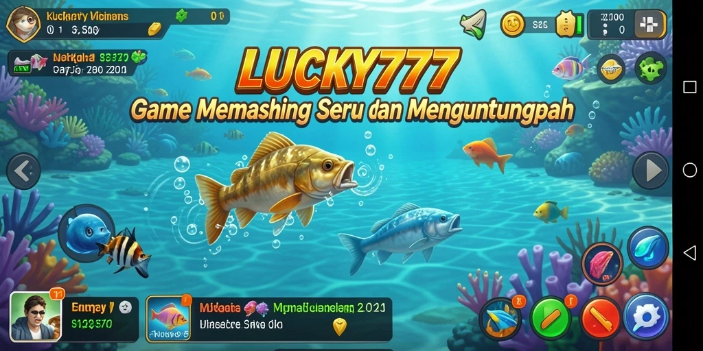Tangkapan ikan besar yang mengesankan saat bermain LUCKY777.