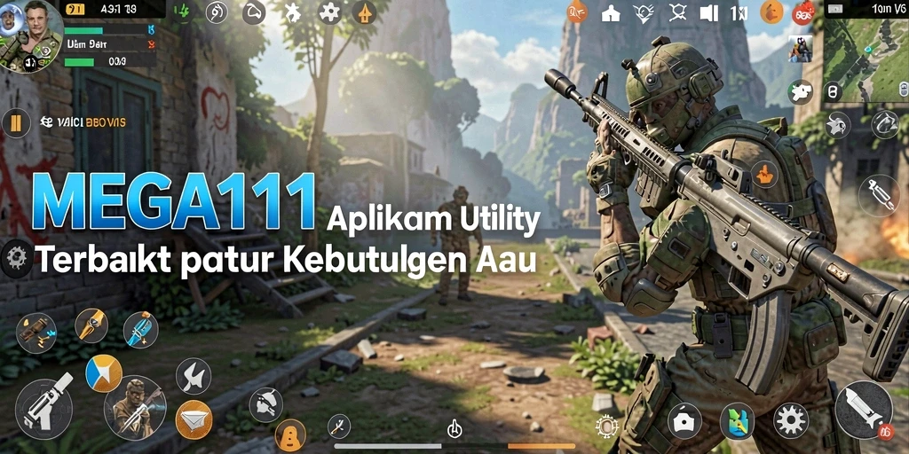 Tampilan antarmuka MEGA111 yang informatif dan mudah digunakan.