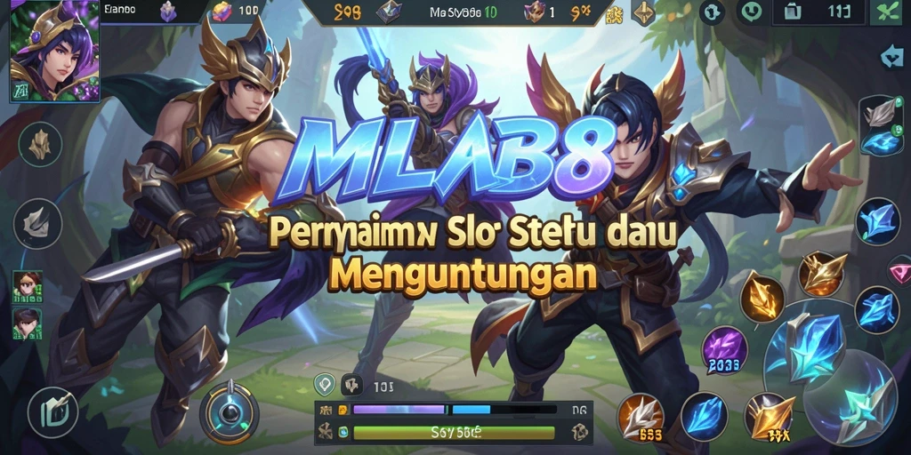 Screenshot gameplay MLBB8 yang menunjukkan keseruan bermain Slot.
