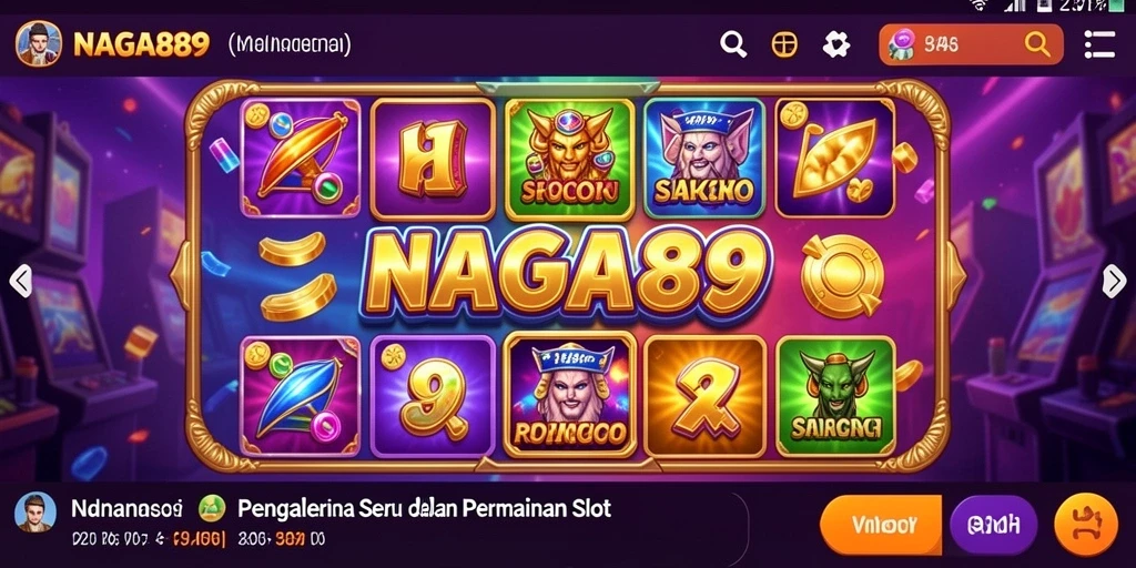 Gameplay seru dalam NAGA889 yang penuh warna dan keseruan.