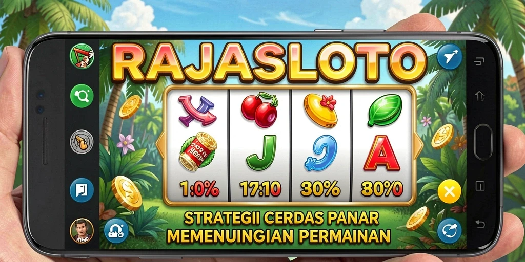 Screenshot gameplay RAJASLOTO menampilkan aksi strategi yang mendebarkan.