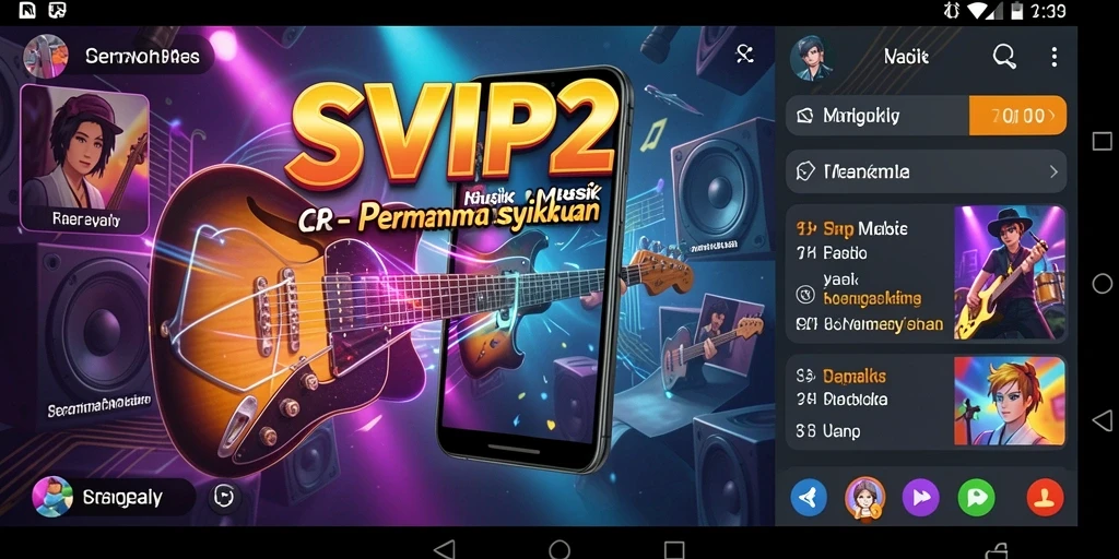 Tampilan screenshot dari gameplay SVIP2 yang menarik dan penuh warna.