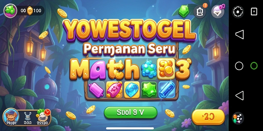 Screenshot YOWESTOGEL menampilkan gameplay yang menarik dan penuh warna.