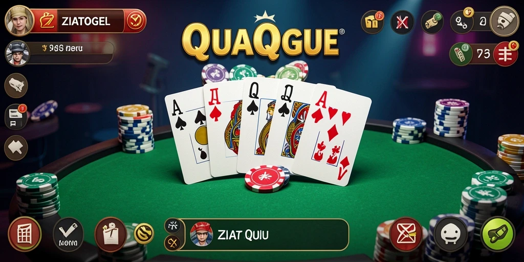 Tampilan gameplay seru di ZIATOGEL, permainan QiuQiu yang menantang.